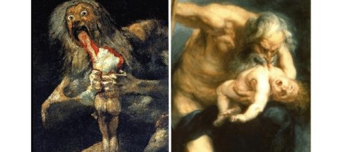 El Saturno de Goya y el de Rubens