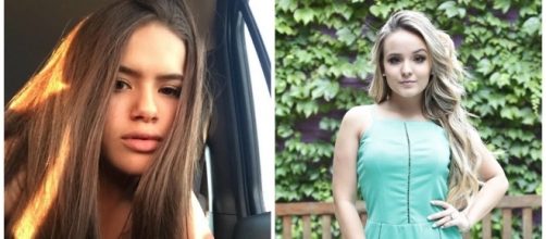 Ma&iacute;sa Silva e Larissa Manoella s&atilde;o alvos da m&iacute;dia (Foto: Reprodu&ccedil;&atilde;o/ Montagem)