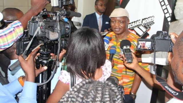 Bassek Ba Kobhio le d&eacute;l&eacute;gu&eacute; g&eacute;n&eacute;ral du Festival ecrans Noirs