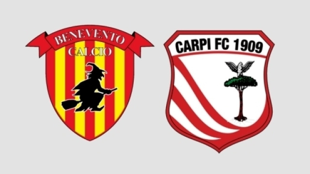 Benevento e Carpi si giocano la Serie A