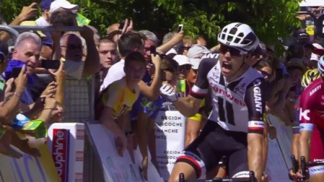 La vittoria di Phil Bauhaus nella quinta tappa