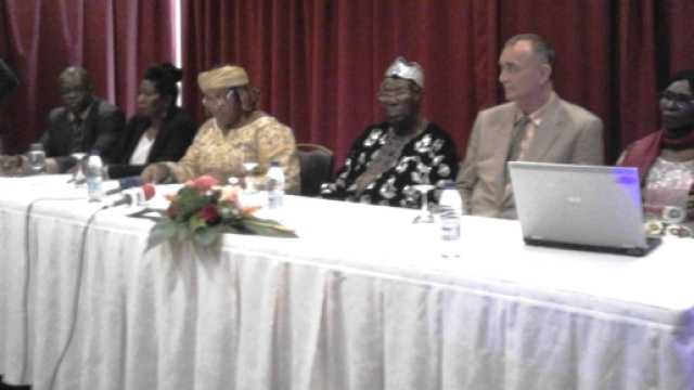 Panel des membres du SPIHT &agrave; l'h&ocirc;tel Hilton de Yaound&eacute;