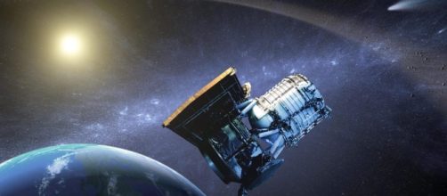 Nasa's terrifying video shows asteroids circling Earth after it ... - thesun.co.uk