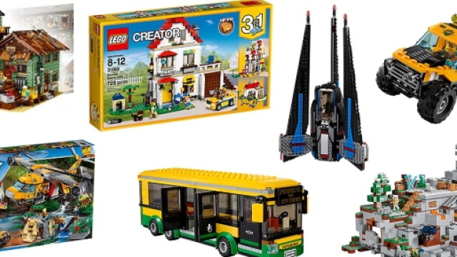 Alcuni dei nuovi modelli Lego in uscita nell'estate 2017