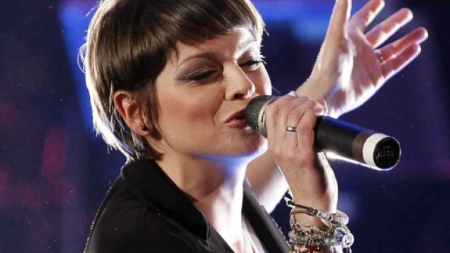 La cantante salentina Alessandra Amoroso