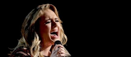 Devastated Adele reveals she's 'maxed out on steroids' as she ... [Image source: Youtube Screen grab]