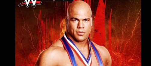 Kurt Angle Pre order bonus for WWE 2K18 screenshot/ Photo via @RealKurtAngle, Twitter