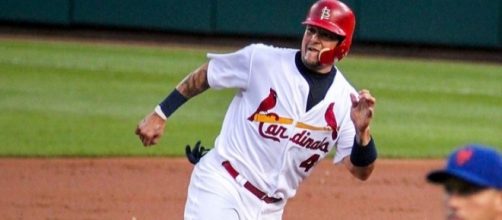 Molina in action, Wikimedia Commons, https://commons.wikimedia.org/wiki/File:16825_cardinals_Yadier_Molina.jpg