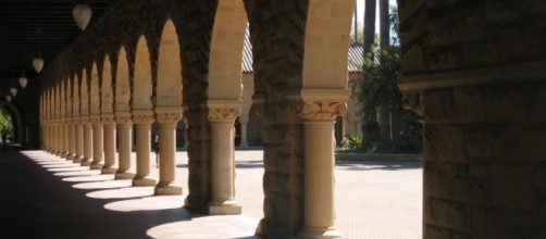 Stanford main quad - Frank Schulenburg via Wikimedia Commons