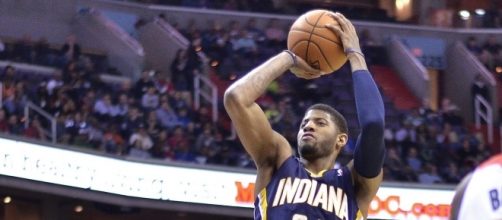 The Pacers traded Paul George to the Oklahoma City Thunder for two players -- Joseph Glorioso via WikiCommons
