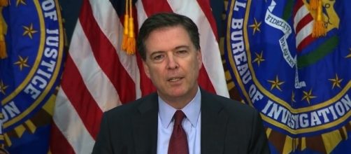 James Comey said what he made public was his personal account of a talk with Trump. Photo via PBSNewshour, YouTube.