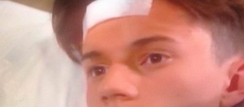 'The Bold and the Beautiful.' R.J. after accident. screen cap by Cheryl E Preston