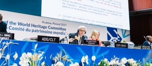 World Heritage Committee chairman, July 7, 2017 / [Image by 41WHC UNESCO via Flickr, CC BY-SA 2.0]