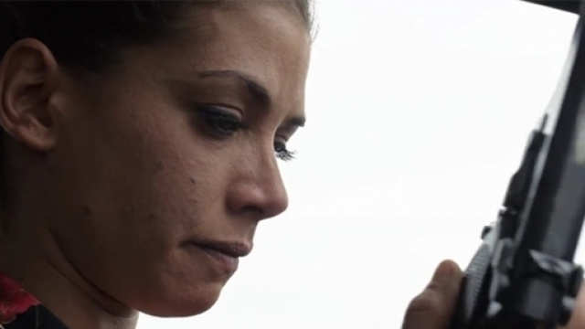 Giulia Michelini nei panni di Rosy Abate
