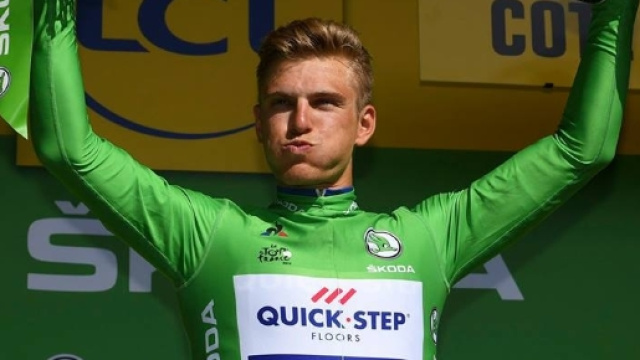 Marcel Kittel sempre pi&ugrave; maglia verde al Tour de France (foto: profilo Facebook ufficiale)