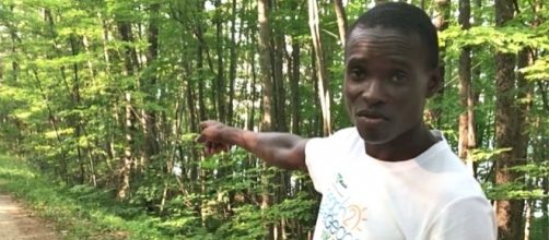 Photo professional marathon runner Maruba Moninde screen capture from YouTube/Sun News