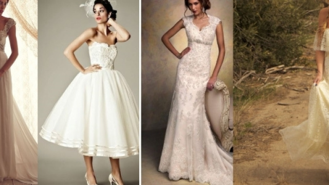 abiti da sposa vintage chic anni '20