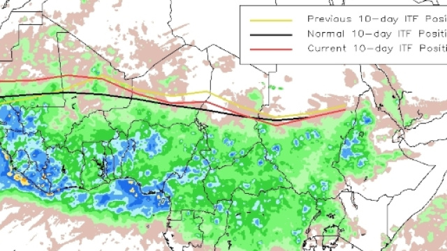Ecco le precipitazioni sopra la media annua cadute sul territorio sahariano