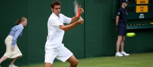 Cilic to face Querrey in the Wimbledon semi-finals /Photo via Bruno Girin, www.flickr.com