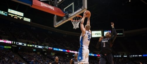 Mason Plumlee in college - James DiBianco via Flickr