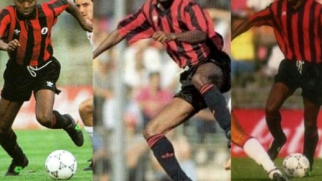 Bryan Roy con la maglia del Foggia