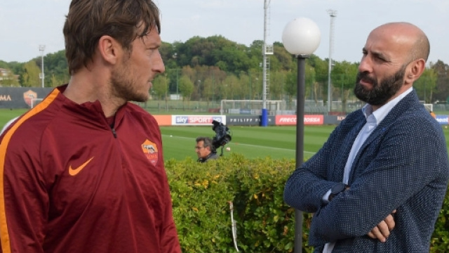 Francesco Totti e Monchi si rincontrano