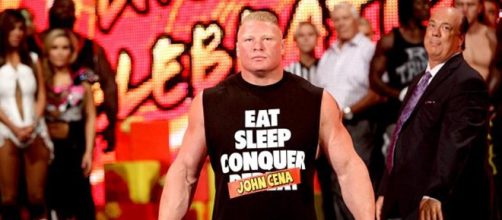 Brock Lesnar, SummerSlam - Photo: WWE Monday Night Raw screencap