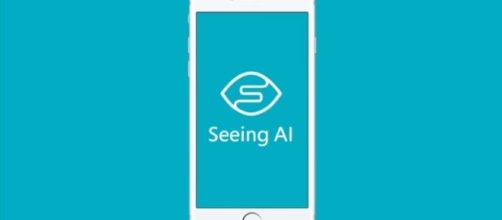 The Seeing AI app | credit, Microsoft, YouTube