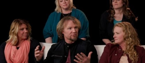 The 'Sister Wives' family from a screenshot