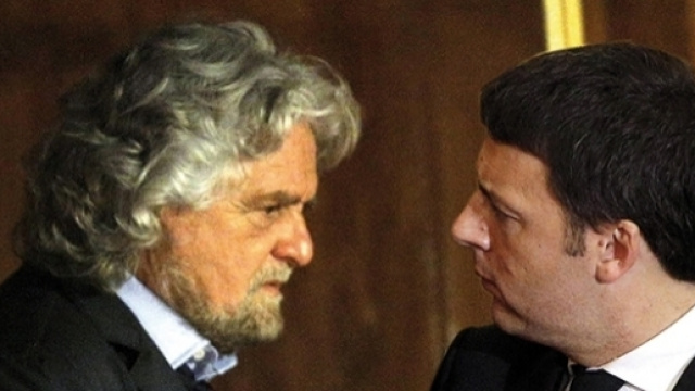 Beppe Grillo attacca nuovamente Matteo Renzi sulla questione migranti