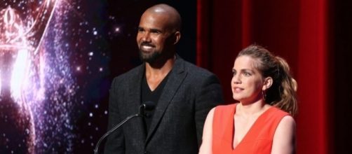 Anna Chlumsky and Shemar Moore annoucing the 2017 Emmy Award nominations. / from 'DigitalSpy' - digitalspy.com