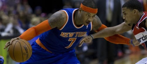 Carmelo Anthony's trade talks have been paused. Image Credit: Keith Allison / Flickr