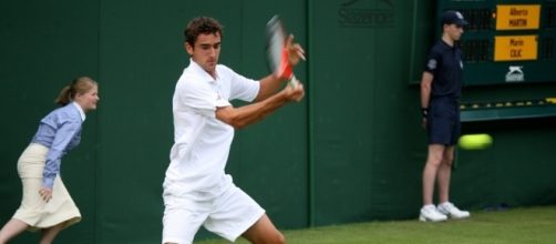 Marin cilic will play his first Wimbledon final / Photo via Bruno Girin, www.flickr.com