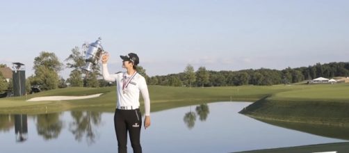 S. Korean 'Super rookie' Park Sung-hyun wins U.S. Women's Open via YouTube/ARIRANG NEWS