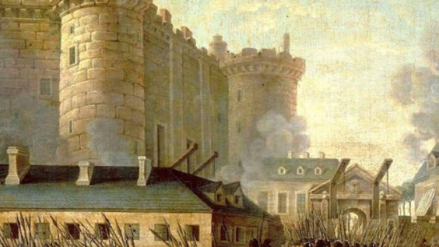 La Presa della Bastiglia - Autore anonimo - Museo Nazionale del Palazzo di Versailles