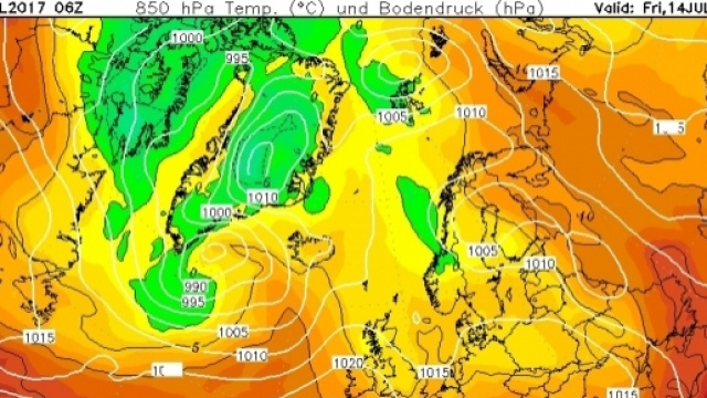 L'eccezionale onda di calore che ha raggiunto ieri la Spagna