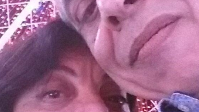 Maria Tino posa con l'uomo che l'ha uccisa iieri, Masimo Bianchi con cui era in una coppia di fatto, Foto: Facebook.