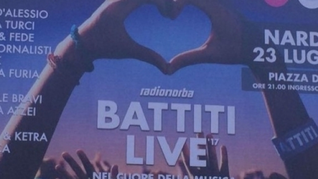 Battiti Live Nard&ograve; 2017: i cantanti attesi per l'evento del 23 luglio 2017.