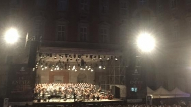 Ennio Morricone in concerto alla Reggia di Caserta.