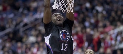 Luc Mbah a Moute Clippers at Wizards 12/18/16 by Keith Allison via Wikimedia Commons