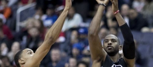 The announcement came after the Rockets acquired Chris Paul via trade &ndash; Keith Allison via WikiCommons