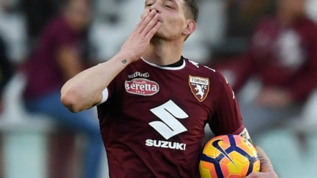 Belotti nella sua straordinaria stagione nel Torino.