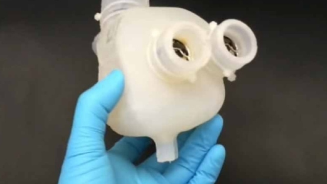 Cuore artificiale pulsante stampato in 3D dagli scienziati di ETH