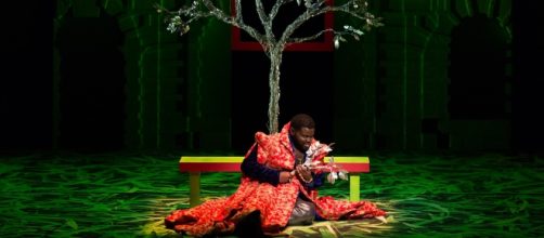 John Holiday is Emperor Xerxes in H&auml;ndel&rsquo;s &lsquo;Xerxes&rsquo; at Glimmerglass Festival. Photo: Karli Cadel/The Glimmerglass Festival, used with permission.