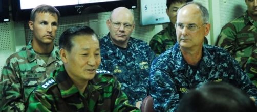 U.S. and South Korean military, 2010. / [Image by Lt. Cmdr. Denver Applehans, Expert Infantry via Flickr, CC BY 2.0]