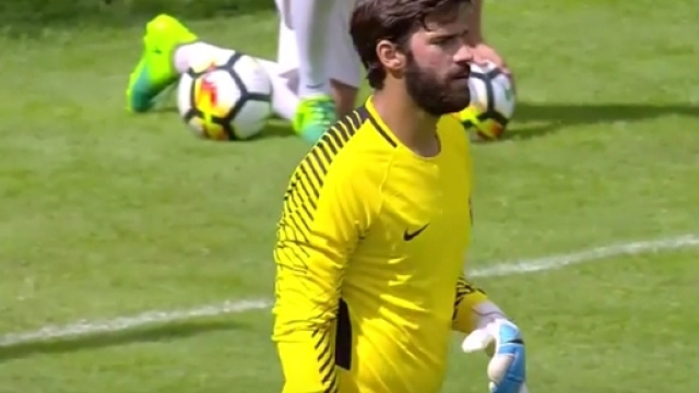 Alisson, portiere brasiliano della Roma