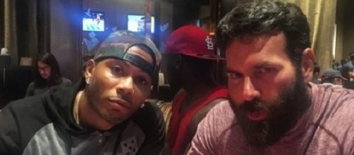Dan Bilzerian (&agrave; direita) com o cantor Nelly (Foto: Instagram)