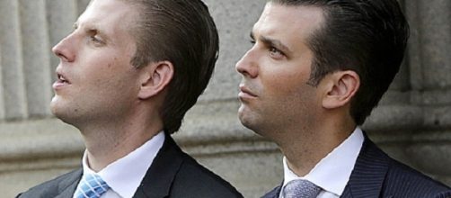 Donald Trump, Jr. and Eric Trump (Photo credit: Rehtuaxela via Flickr.com)