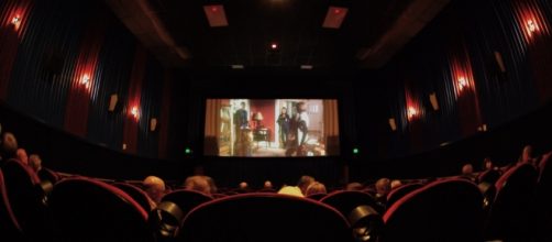 In a movie theater (courtesy of Flickr).