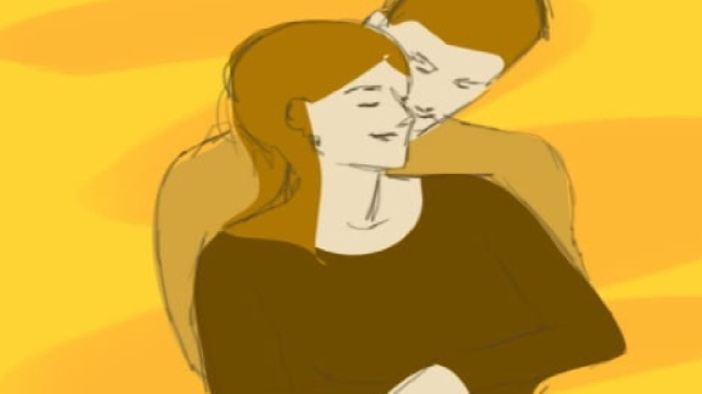 L'abbraccio da dietro rappresenta un forte desiderio di protezione verso il partner